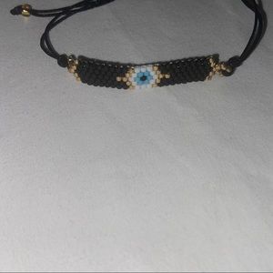 Evil eye beaded bracelet